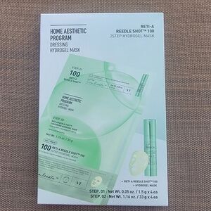 VT Cosmetics Reedle Shot 100 Hydrogel Mask 2 Step Set (4 masks)